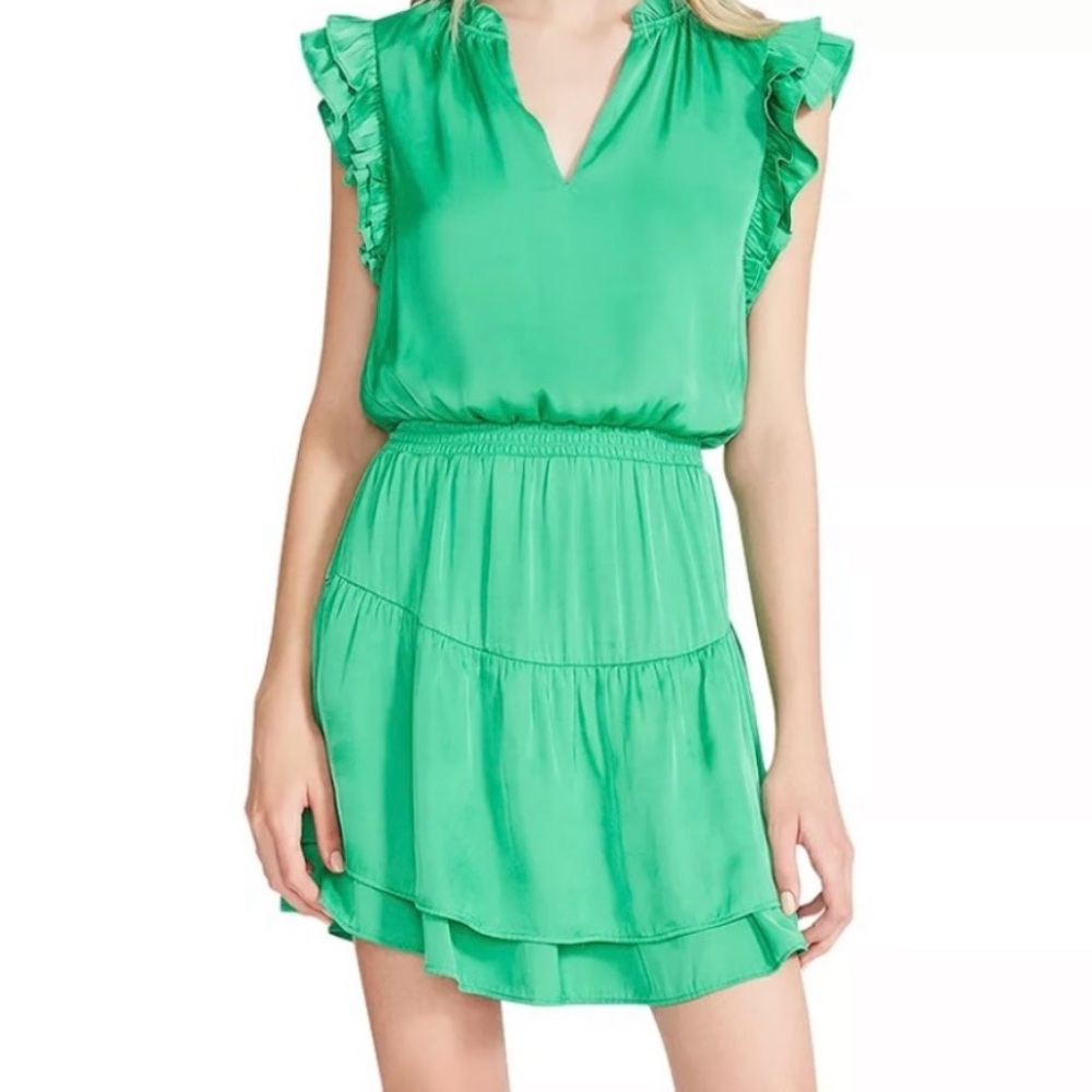 Steve Madden Prairie Dreams Flutter Sleeve Minidress